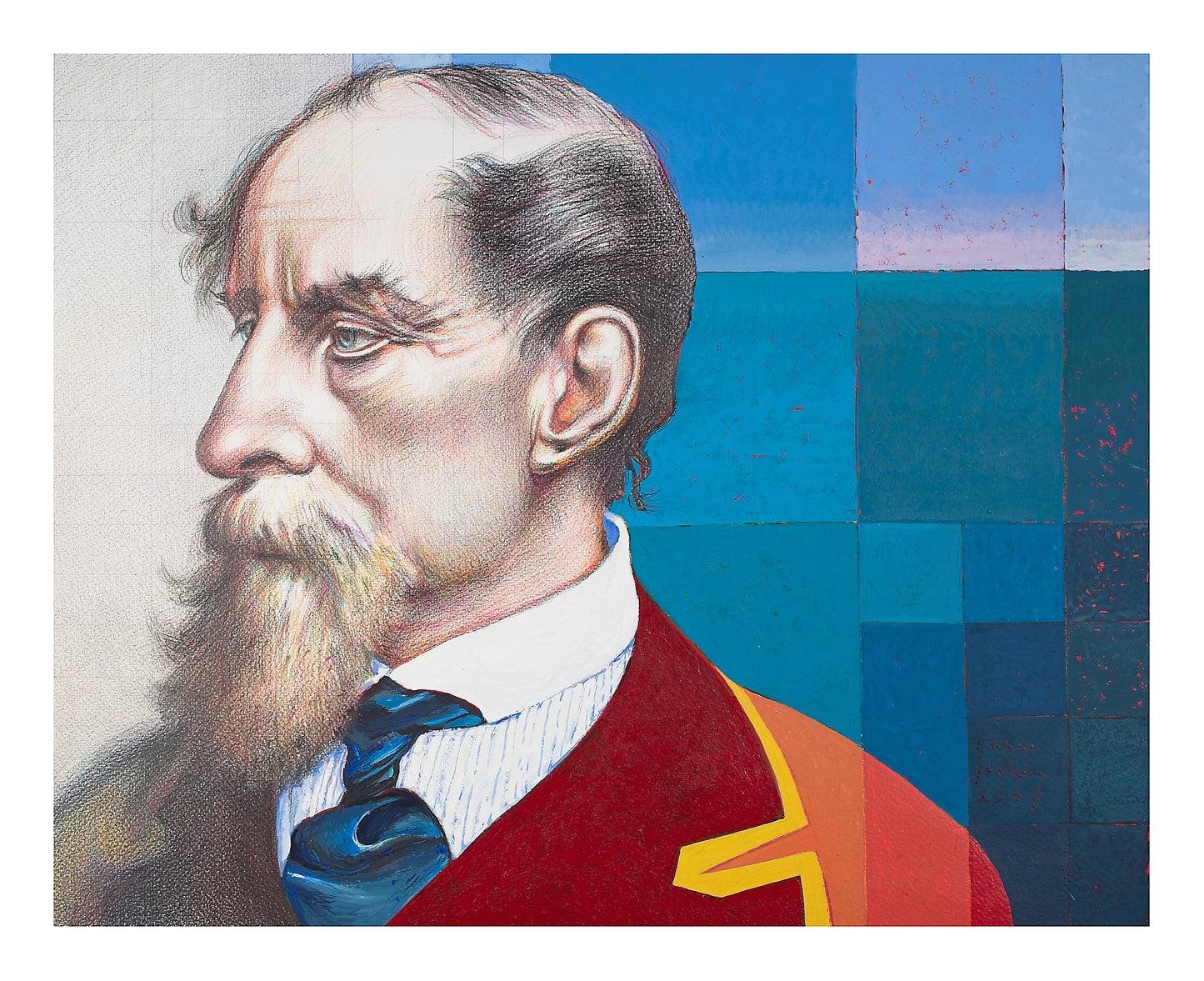 18th Century Man-Pencil